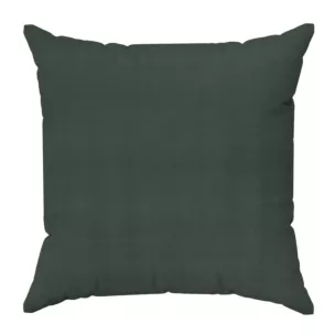 Poszewka szyta DORA - HIT ciemnozielona z miękkiej tkaniny o welurowej strukturze