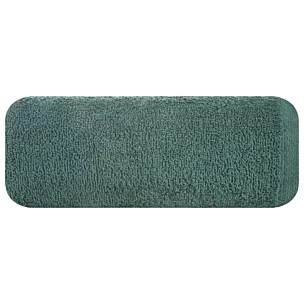 Ręcznik kąpielowy 50x90 cm bawełniany kolor ciemnozielony 400 g/m2 GŁADKI 1 Eurofirany