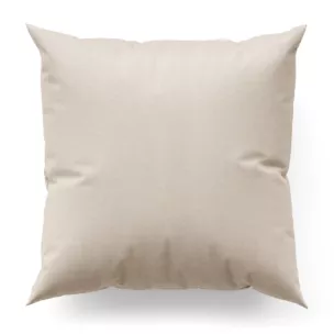 Poszewka na wymiar naturalna o naturalnym charakterze, z widocznym, ozdobnym splotem