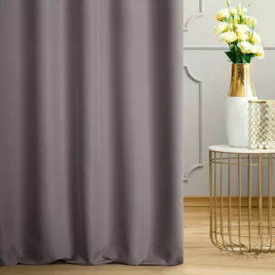 Tkanina zasłonowa o naturalnym splocie Eurofirany