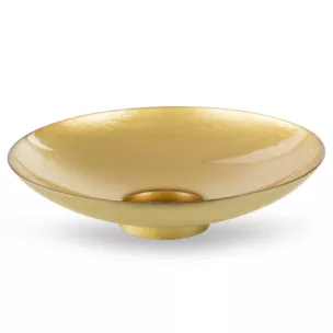 Okrągła misa ze szkła artystycznego Eurofirany