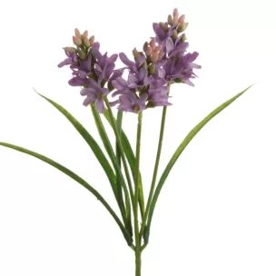 Kwiat sztuczny dekoracyjny Hiacynt Eurofirany