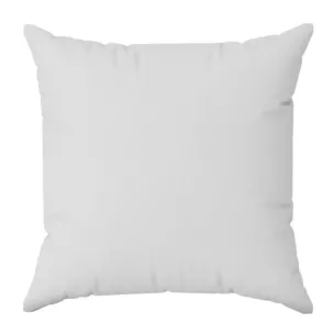 Poszewka szyta STYLE jasnosrebrna o naturalnym charakterze, z widocznym, ozdobnym splotem