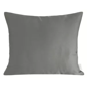 Poszewka na poduszkę 50x70 cm z satyny bawełnianej stalowa DINA Eurofirany