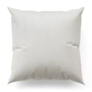 Poszewka szyta naturalna z gładkiej, zaciemniającej tkaniny z wyraźnym splotem