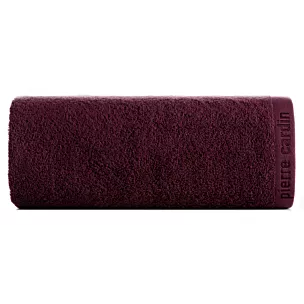 Ręcznik kąpielowy 70x140 cm bawełniany kolor burgundowy 430 g/m2 EVI Pierre Cardin Eurofirany