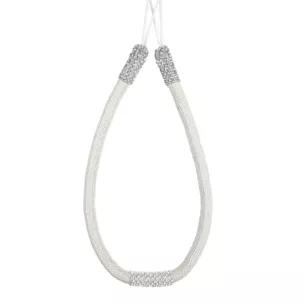 Dekoracyjny sznur do zasłon BLANKA upinacz z kryształkami Eurofirany