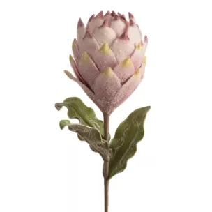 Sztuczny kwiat dekoracyjny KARCZOCH biały Eurofirany