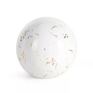 Figurka dekoracyjna ARIELA 2 zdobiona przecieranym wzorem Eurofirany