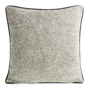Poszewka na poduszkę 45x45 cm z plecionej szenilowej nici z efektem melanżu beżowa BARI Eurofirany