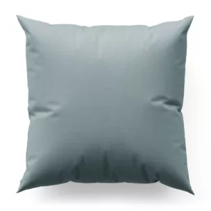 Poszewka szyta jasnoniebieska z miękkiej tkaniny w drobny wzór jodełkowy