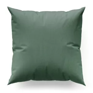 Poszewka na wymiar miętowa z tkaniny blackout zaciemniającej w 100% o naturalnej strukturze