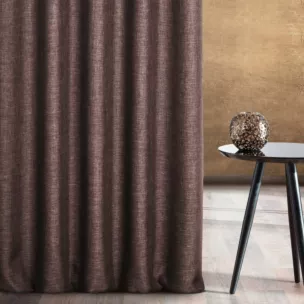 Tkanina zasłonowa zaciemniająca z delikatnym efektem melanżu Eurofirany