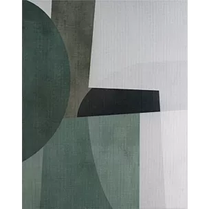 Obraz abstarkcja beżowo, oliwkowy ręcznie malowany na płótnie 80x100 cm  Eurofirany
