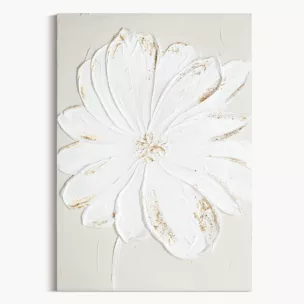 Obraz kwiat ręcznie malowany na płótnie Eurofirany