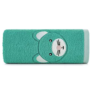 Ręcznik kąpielowy dziecięcy 50x90 cm bawełniany kolor miętowy 450 g/m2 BABY 71 Eurofirany