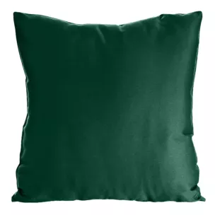 Poszewka na poduszkę 40x40 cm z satyny bawełnianej ciemnozielona NOVA Eurofirany