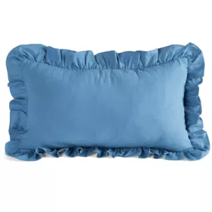 Poszewka na poduszkę 30x50 cm bawełniana z ozdobną falbanką Eurofirany