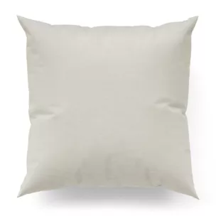 Poszewka na wymiar naturalna z tkaniny szenilowej z efektem melanżu