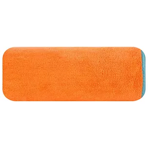 Ręcznik plażowy 80x160 cm z mikrofibry kolor pomarańczowy szybkoschnący 380 g/m2 IGA Eurofirany
