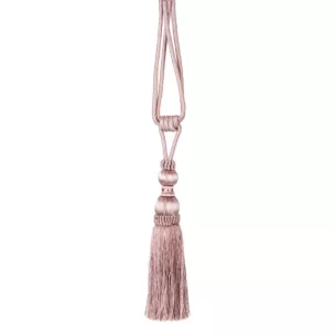 Chwosty, upinacze do zasłon kolor różowy 60 cm 1 szt