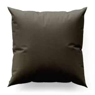 Poszewka szyta ciemnobeżowa z błyszczącej tkaniny zaciemniającej