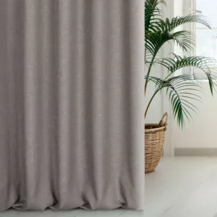 Tkanina zasłonowa w prążki z efektem melanżu Eurofirany