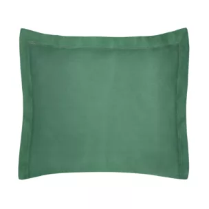 Poszewka na poduszkę 50x70 cm bawełniana z satynowym połyskiem butelkowa zieleń NOVA COLOUR Eurofirany