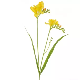 Sztuczny kwiat z tkaniny FREZJA Eurofirany