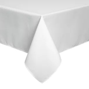 Obrus na stół 145x300 cm biały wodoodporny - KATE Eurofirany