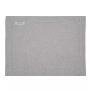 Komplet serwet 4 szt 30x40 cm BIANCA 2 z tkaniny o płóciennym splocie z dodatkiem błyszczącej nici wykończonych podwójną listwą na brzegach