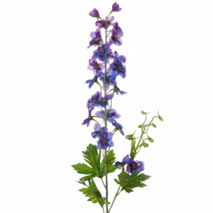 Kwiat sztuczny dekoracyjny OSTRÓŻKA niebieski Eurofirany