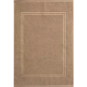 Dywanik łazienkowy OLIVIA zdobiony haftowanymi pasami Eurofirany