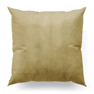 Poszewka szyta WALDO jasnobrązowa ze szlachetnej grubej tkaniny welwetowej o gramaturze 400g/m2