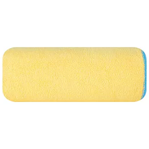Ręcznik plażowy 80x160 cm z mikrofibry kolor żółty szybkoschnący 380 g/m2 IGA Eurofirany