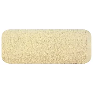 Ręcznik kąpielowy 50x100 cm bawełniany kolor beżowy 500 g/m2 GŁADKI 2 Eurofirany