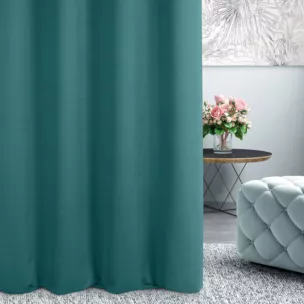 Tkanina zasłonowa miękka gładka o zamszowym chwycie Eurofirany