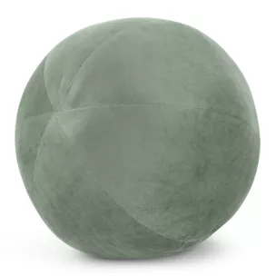 Poduszka dekoracyjna w formie kuli średnica 24 cm welwetowa jasnomiętowy GAJA Eurofirany