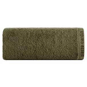 Ręcznik do rąk 30x50 cm bawełniany kolor ciemnooliwkowy 430 g/m2 EVI Pierre Cardin Eurofirany