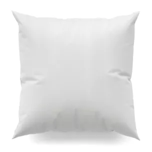 Poszewka szyta naturalna z miękkiej tkaniny o naturalnym splocie w stylu ekologicznym