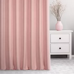 Tkanina zasłonowa miękka gładka o zamszowym chwycie Eurofirany