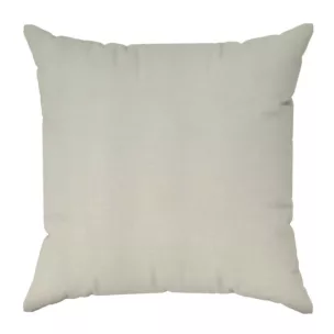 Poszewka szyta jasnosrebrna z miękkiej tkaniny o welurowej strukturze