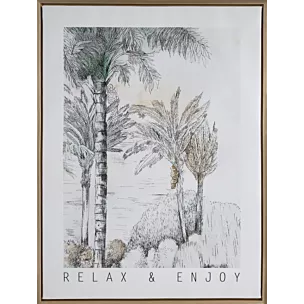 Obraz nadruk na płótnie oprawiony w ramę Eurofirany