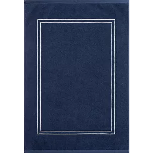 Dywanik łazienkowy OLIVIA zdobiony haftowanymi pasami Eurofirany