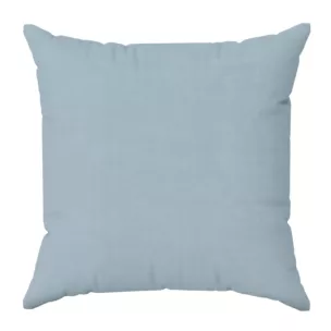 Poszewka szyta ENYA niebieska z miękkiej półmatowej tkaniny welwetowej