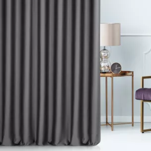 Tkanina zasłonowa zaciemniająca typu dimout półmatowa Eurofirany