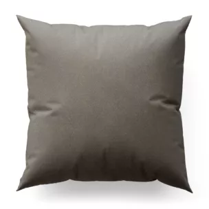 Poszewka szyta stalowo szampańska z tkaniny welwetowej z błyszczącym nadrukiem