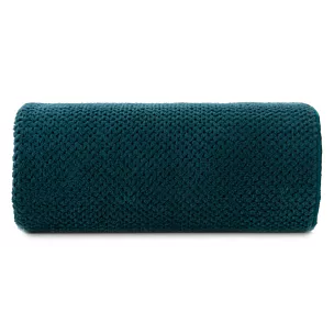 Ręcznik kąpielowy 50x90 cm szybkoschnący z mikrofibry kolor ciemnozielony o ryżowej strukturze 280 g/m2 ZOE 1 Eurofirany