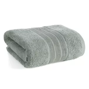 Ręcznik do rąk 30x50 cm bawełniany kolor miętowy w poziome paseczki 500 g/m2 VERANO Eurofirany