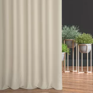 Tkanina zasłonowa zaciemniająca typu dimout półmatowa Eurofirany